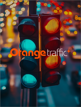 orange traffic