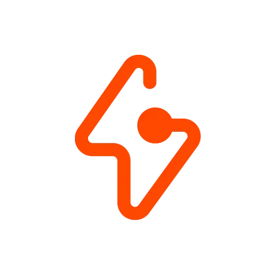 Red lightning bolt icon, representing HubSpot's Marketing Hub