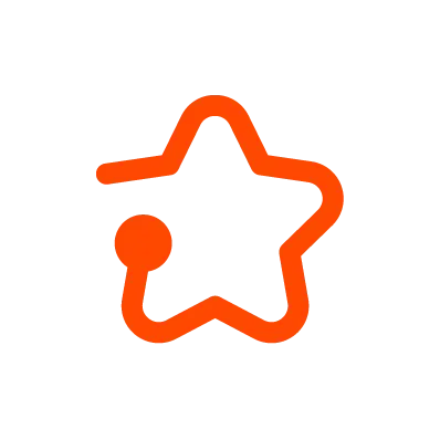 Red star icon, representing HubSpot's Sales Hub