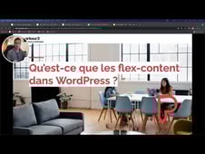 Qu'est-ce que les flex-content dans WordPress ?