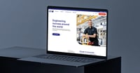 Aperçu du site web dans un écran d'ordinateur