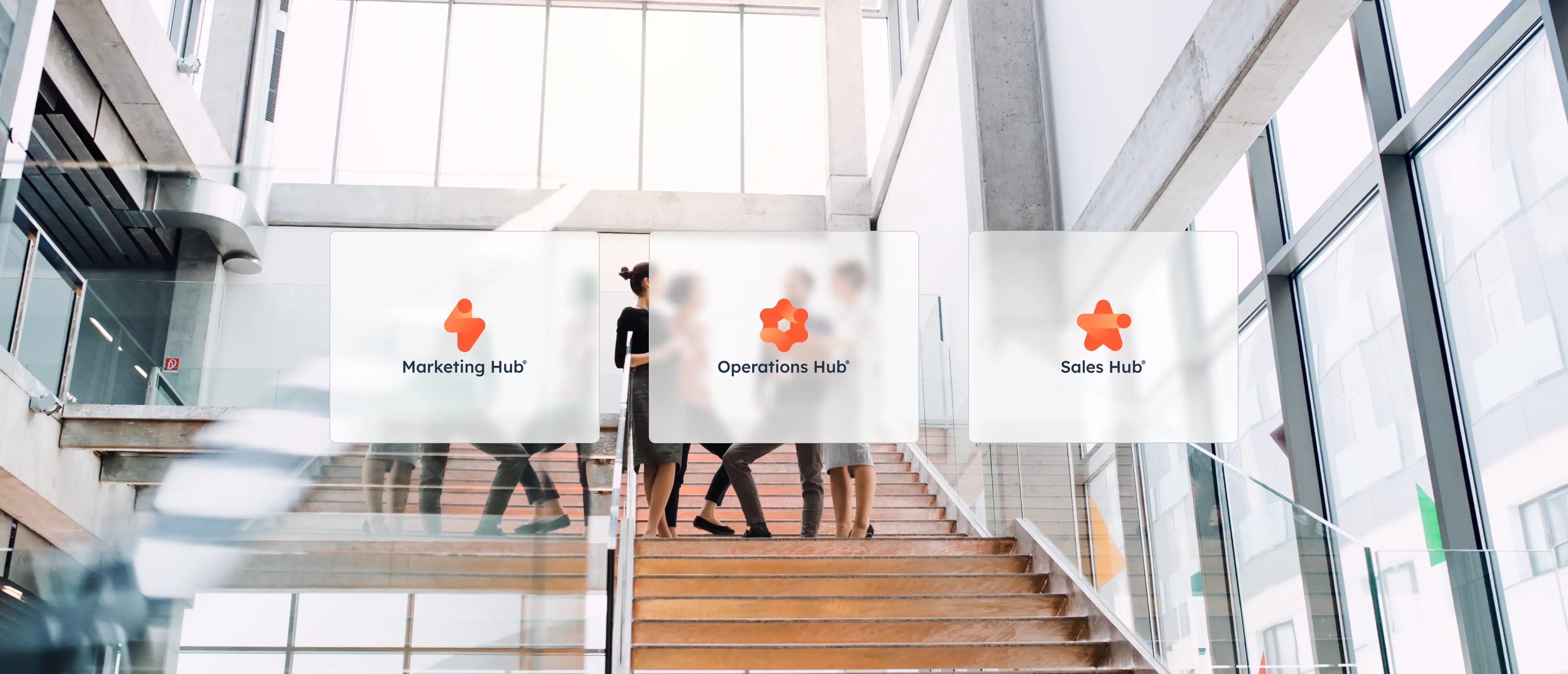 Présentation des différents Hub de HubSpot utilisés pour ce mandat