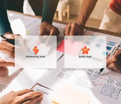 Présentation des différents Hub de HubSpot utilisés pour ce mandat