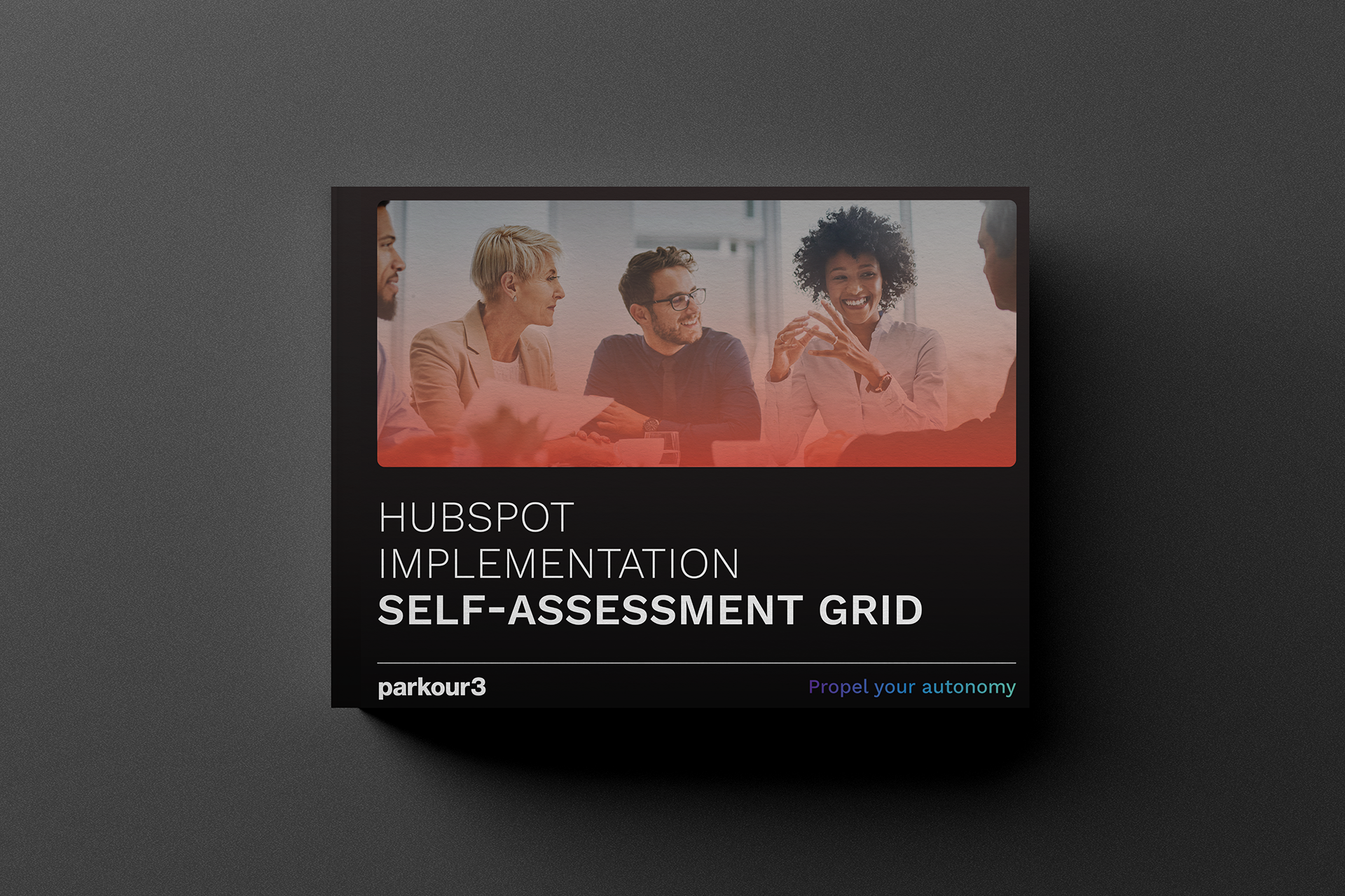 Couverture de la Grille d’autoévaluation pour l’implantation de HubSpot